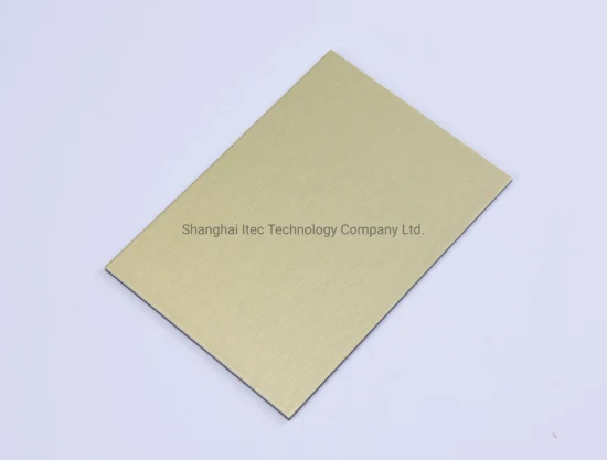 4 mm PE PVDF-beschichtete Aluminium-Verbundplatte ACP Acm-Platte für Außenwandverkleidungsplatte Ungebrochenes dekoratives Material Aluminiumplatte